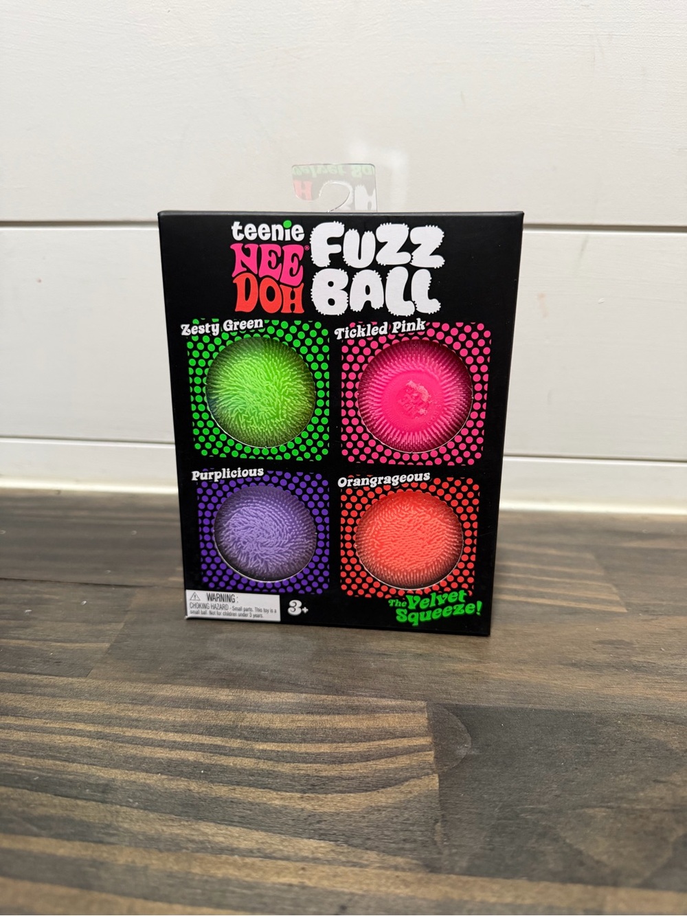 NEW NeeDoh Teenie Fuzz Balls 4 pack